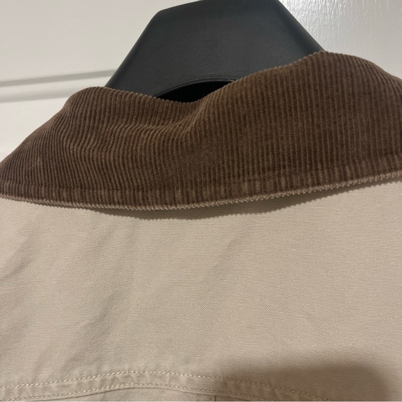 LL Bean Chore Barn Coat Mens Vintage / Button Corduroy Collar XL Tall 0WY17 - Picture 8 of 8
